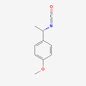 molecular formula C10H11NO2 B2968042 (S)-(-)-1-(4-Methoxyphenyl)ethyl isocyanate CAS No. 745783-83-9