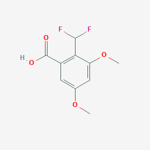 2-(Difluoromethyl)-3,5-dimethoxybenzoic acid