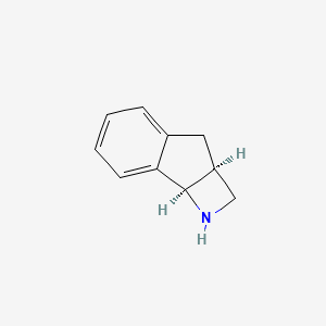 molecular formula C10H11N B2968057 (2As,7bR)-2,2a,3,7b-tetrahydro-1H-indeno[1,2-b]azete CAS No. 2243521-20-0