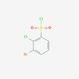 molecular formula C6H3BrCl2O2S B2968075 3-溴-2-氯苯磺酰氯 CAS No. 100191-17-1