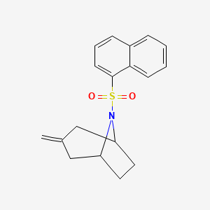 (1R,5S)-3-methylene-8-(naphthalen-1-ylsulfonyl)-8-azabicyclo[3.2.1]octane