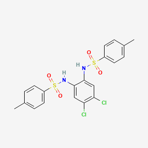 N,N'-(4,5-Dichloro-1,2-phenylene)bis(4-methylbenzenesulfonamide)