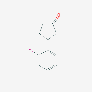 3-(2-Fluorophenyl)cyclopentanone