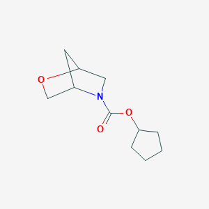 Cyclopentyl 2-oxa-5-azabicyclo[2.2.1]heptane-5-carboxylate