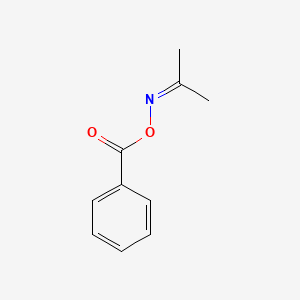 molecular formula C9H9NO2 B2968106 Acetoxime benzoate CAS No. 942-89-2