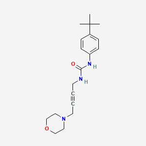 1-(4-(Tert-butyl)phenyl)-3-(4-morpholinobut-2-yn-1-yl)urea