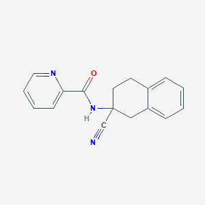 N-(2-cyano-1,2,3,4-tetrahydronaphthalen-2-yl)pyridine-2-carboxamide