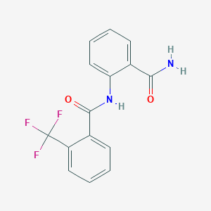 2-[2-(Trifluoromethyl)benzamido]benzamide