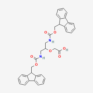 molecular formula C35H32N2O7 B2968271 Fmoc2-DAPOA CAS No. 688350-01-8