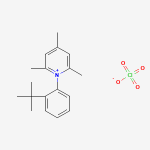 1-(2-tert-Butylphenyl)-2,4,6-trimethyl pyridinlium perchlorate