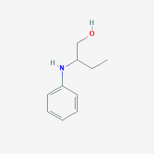 molecular formula C10H15NO B2968319 2-(Phenylamino)butan-1-ol CAS No. 51170-06-0