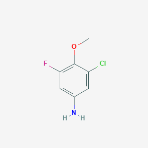 3-Chloro-5-fluoro-4-methoxyaniline