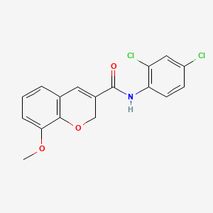 N-(2,4-dichlorophenyl)-8-methoxy-2H-chromene-3-carboxamide