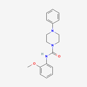 N-(2-methoxyphenyl)-4-phenylpiperazine-1-carboxamide