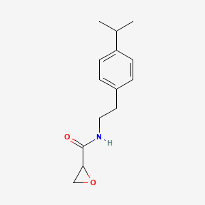 N-[2-(4-Propan-2-ylphenyl)ethyl]oxirane-2-carboxamide