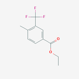 molecular formula C11H11F3O2 B2968621 4-甲基-3-(三氟甲基)苯甲酸乙酯 CAS No. 859026-99-6