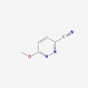 6-Methoxypyridazine-3-carbonitrile