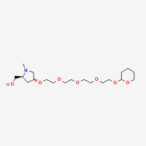 THP-PEG4-Pyrrolidine(N-Me)-CH2OH