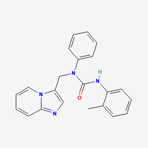 1-(Imidazo[1,2-a]pyridin-3-ylmethyl)-1-phenyl-3-(o-tolyl)urea