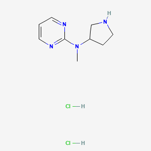 N-Methyl-N-(pyrrolidin-3-yl)pyrimidin-2-amine dihydrochloride