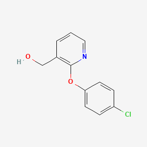 [2-(4-Chlorophenoxy)pyridin-3-yl]methanol