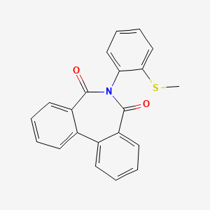 6-(2-Methylsulfanylphenyl)benzo[d][2]benzazepine-5,7-dione