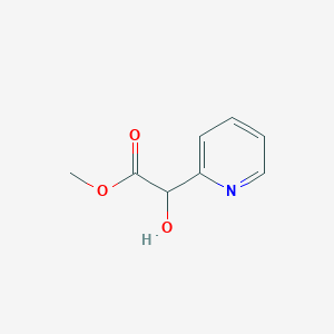 molecular formula C8H9NO3 B2968875 Methyl hydroxy(pyridin-2-yl)acetate CAS No. 347186-93-0