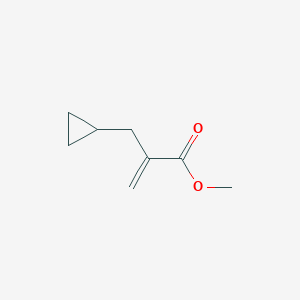 molecular formula C8H12O2 B2968994 Methyl 2-(cyclopropylmethyl)prop-2-enoate CAS No. 108294-62-8