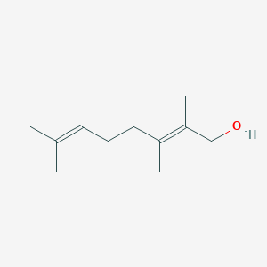 molecular formula C11H20O B2969006 2,3,7-Trimethylocta-2,6-dien-1-ol CAS No. 1025394-10-8