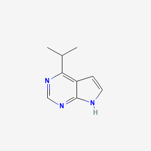 4-isopropyl-7H-pyrrolo[2,3-d]pyrimidine