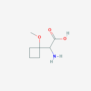 2-Amino-2-(1-methoxycyclobutyl)acetic acid