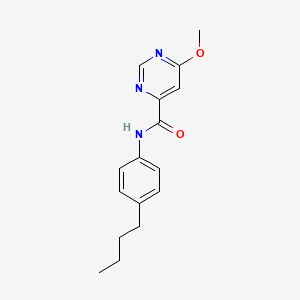 N-(4-butylphenyl)-6-methoxypyrimidine-4-carboxamide