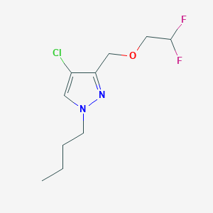 1-butyl-4-chloro-3-[(2,2-difluoroethoxy)methyl]-1H-pyrazole