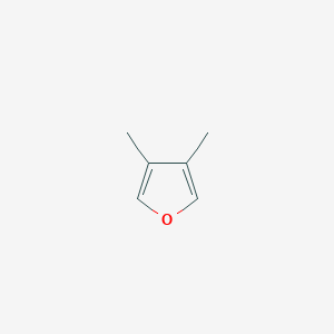 molecular formula C6H8O B029692 3,4-二甲基呋喃 CAS No. 20843-07-6