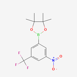 3-Nitro-5-(trifluoromethyl)phenylboronic acid pinacol ester