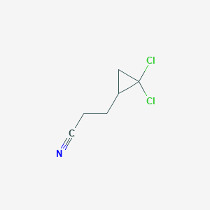 3-(2,2-Dichlorocyclopropyl)propanenitrile