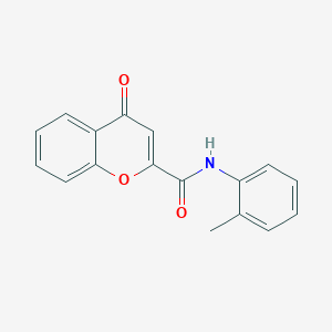 N-(2-methylphenyl)-4-oxo-4H-chromene-2-carboxamide