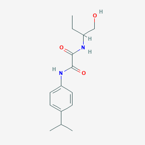 N1-(1-hydroxybutan-2-yl)-N2-(4-isopropylphenyl)oxalamide