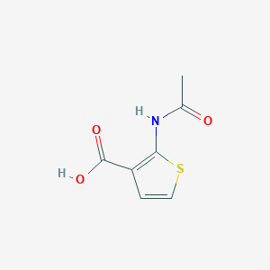 molecular formula C7H7NO3S B2969412 2-(乙酰氨基)噻吩-3-羧酸 CAS No. 51419-38-6