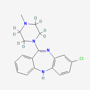 molecular formula C18H19ClN4 B2969494 Clozapine-d8 CAS No. 1185053-50-2; 5786-21-0