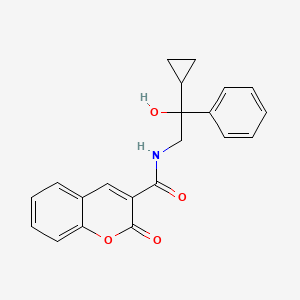 N-(2-cyclopropyl-2-hydroxy-2-phenylethyl)-2-oxo-2H-chromene-3-carboxamide