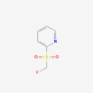 molecular formula C6H6FNO2S B2969564 Fluoromethyl 2-pyridyl sulfone CAS No. 1365765-53-2