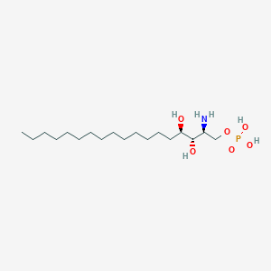 molecular formula C18H40NO6P B029696 植物鞘氨醇 1-磷酸 CAS No. 38597-28-3