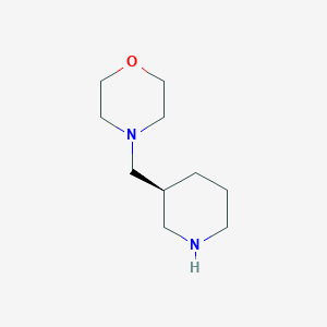 molecular formula C10H20N2O B2969630 4-[(3S)-哌啶-3-基甲基]吗啉 CAS No. 942148-27-8