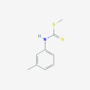 molecular formula C9H11NS2 B2969634 Methyl m-tolylcarbamodithioate CAS No. 20976-00-5