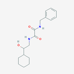 molecular formula C17H24N2O3 B2969685 N1-benzyl-N2-(2-cyclohexyl-2-hydroxyethyl)oxalamide CAS No. 1351648-89-9