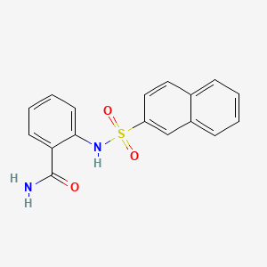 2-(Naphthalene-2-sulfonamido)benzamide