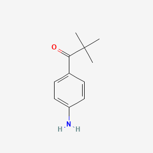 molecular formula C11H15NO B2969930 1-(4-氨基苯基)-2,2-二甲基丙烷-1-酮 CAS No. 892157-47-0