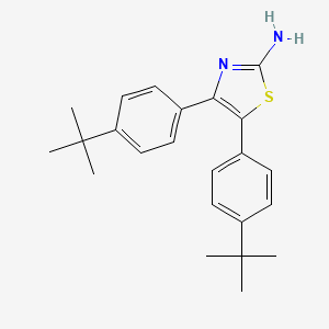 Bis(4-tert-butylphenyl)-1,3-thiazol-2-amine