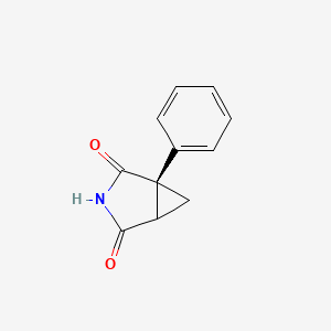 (1R)-1-Phenyl-3-azabicyclo[3.1.0]hexane-2,4-dione